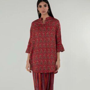 ✨ Sana Safinaz Printed Outfit – Size XS – Brand New with Tags ✨